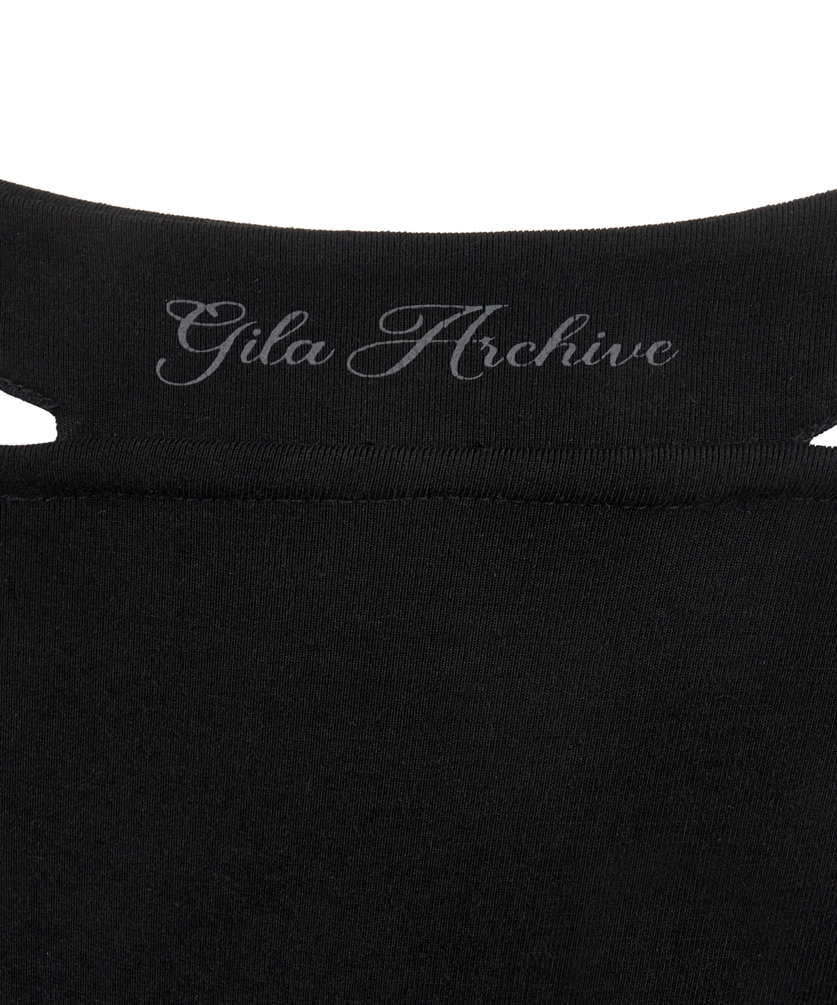 길라아카이브(GILAARCHIVE) CUT-OFF WAIST INNER SHORTS_BLACK