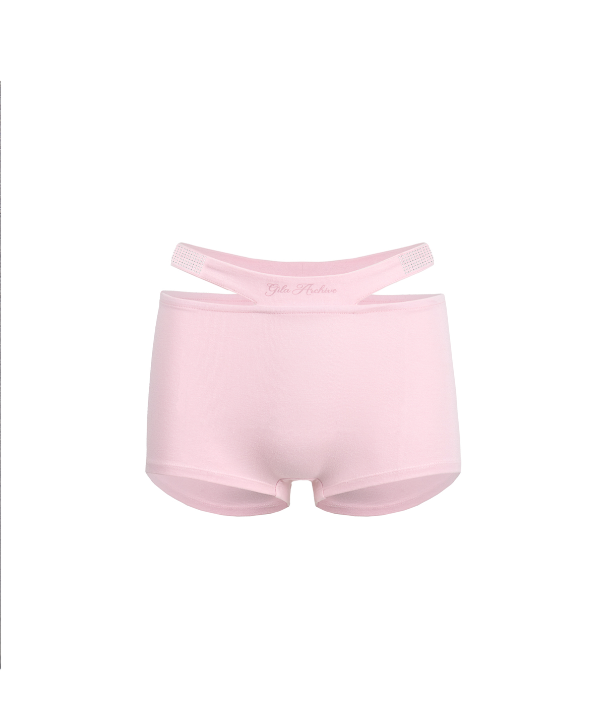 길라아카이브(GILAARCHIVE) CUT-OFF WAIST INNER SHORTS_PINK