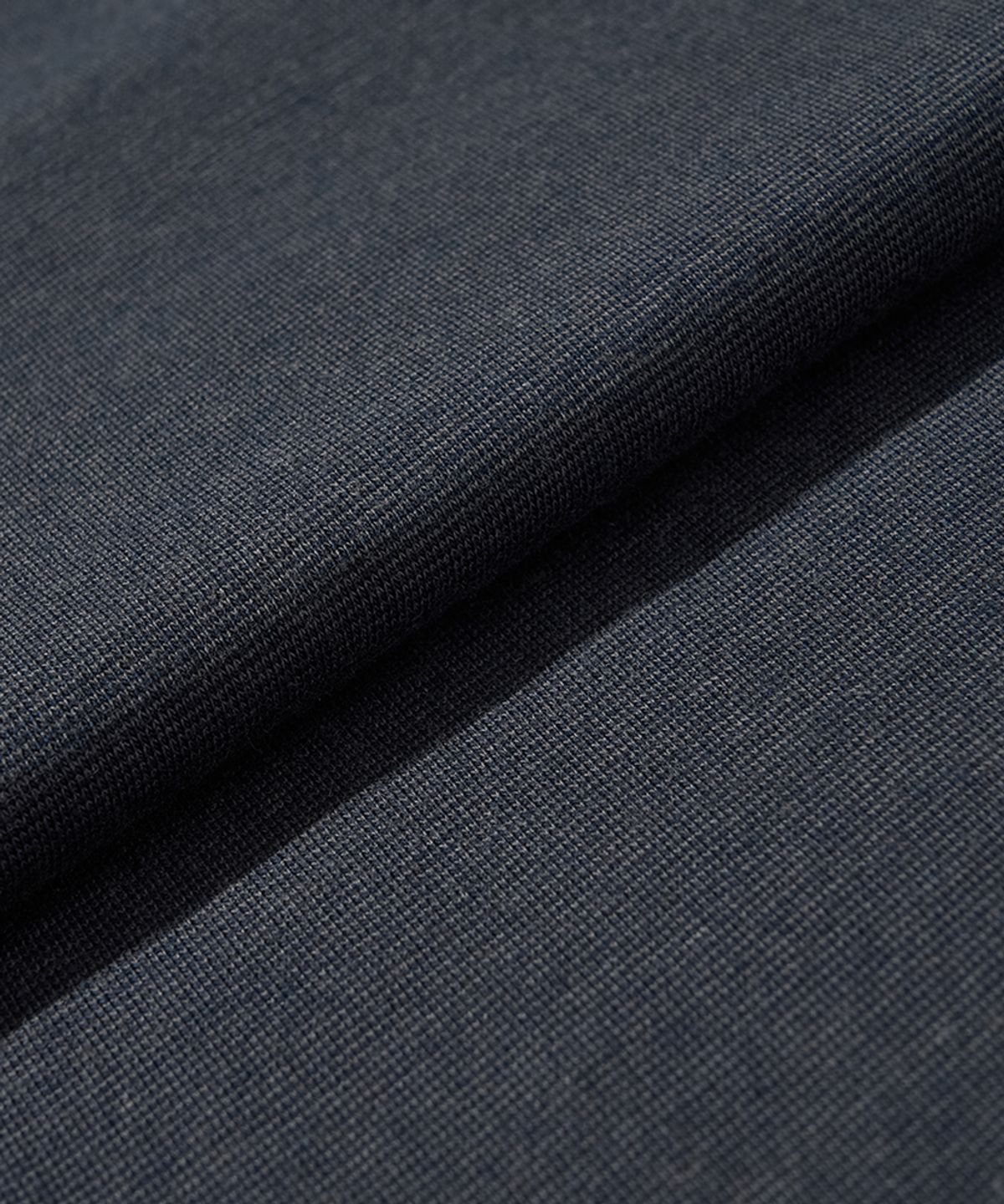 히즈핸더(HISHANDER) FINE STRIPE S/S TEE NAVY
