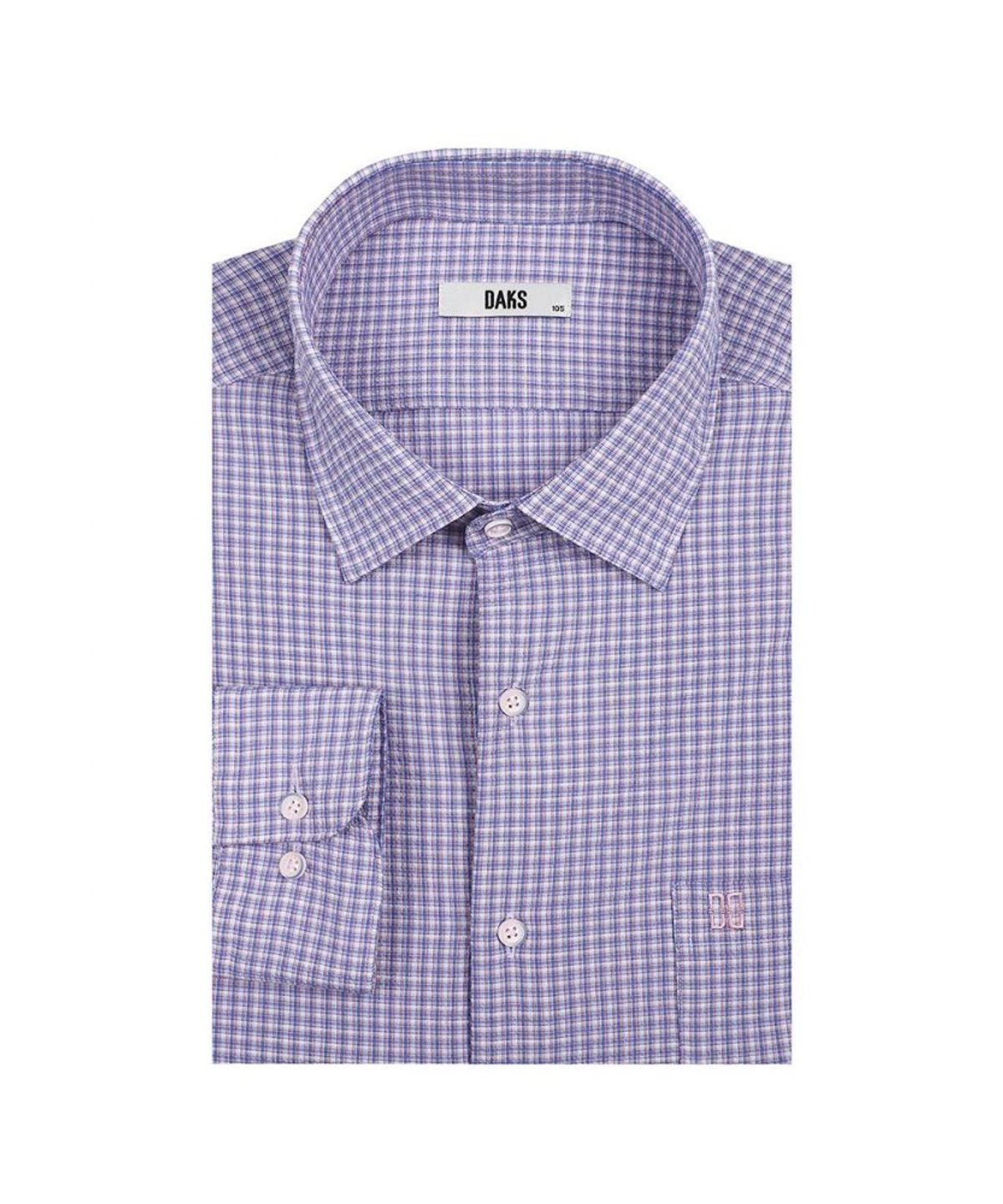 닥스셔츠(DAKS SHIRTS) 린넨혼방 마이크로체크캐주얼 셔츠_DLS1SHCL105P1