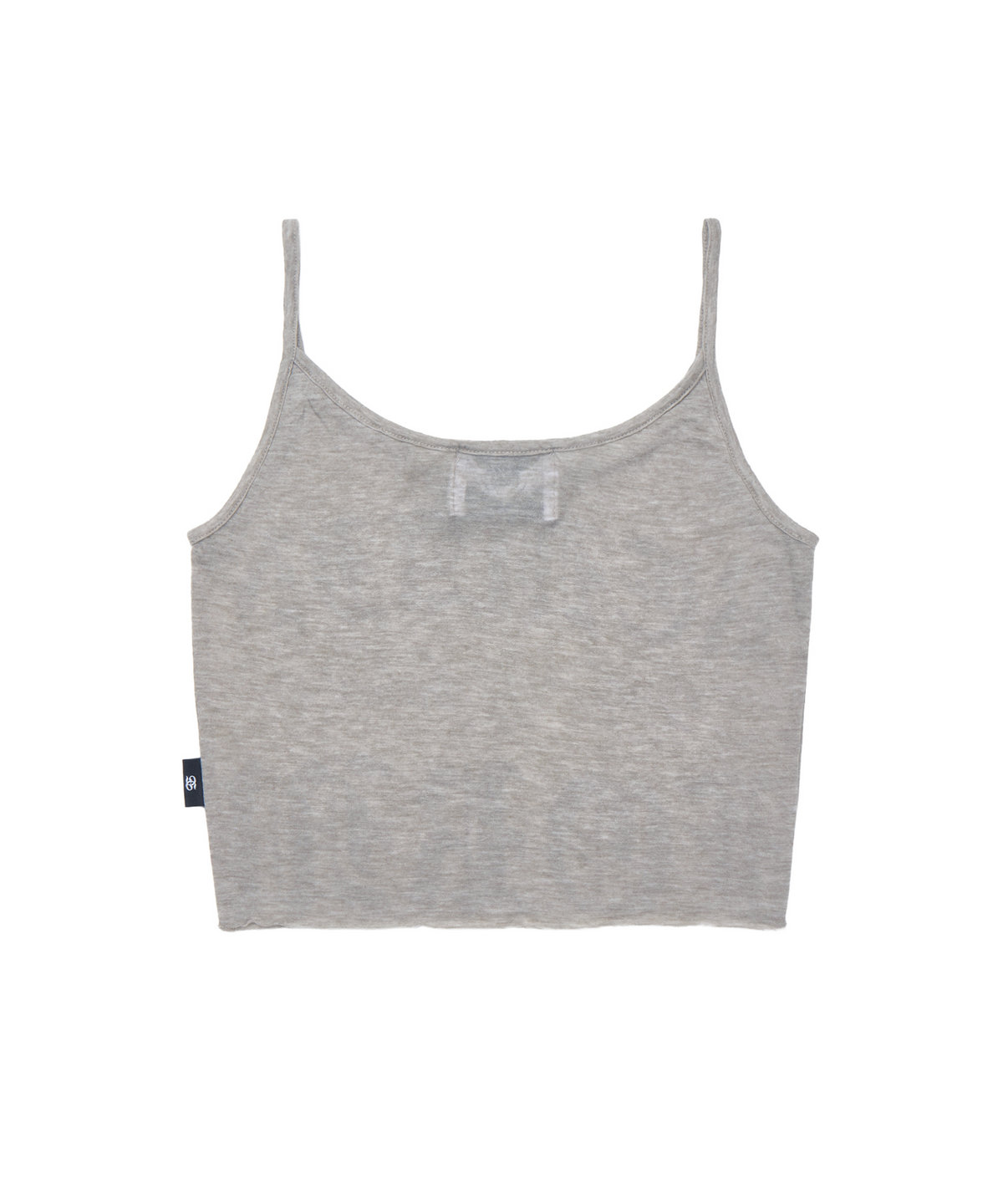 길라아카이브(GILAARCHIVE) RAW CUT-OFF CROP TANK TOP_GREY