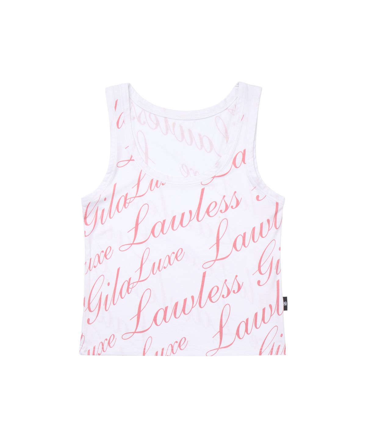 길라아카이브(GILAARCHIVE) FULL OVER LOGO SLEEVELESS_WHITE