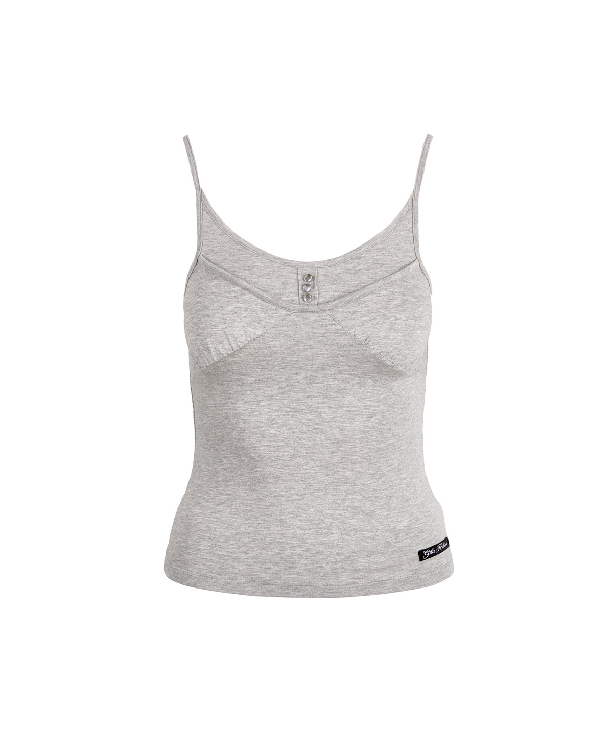 길라아카이브(GILAARCHIVE) DOUBLE LAYERED CAMISOLE_GREY