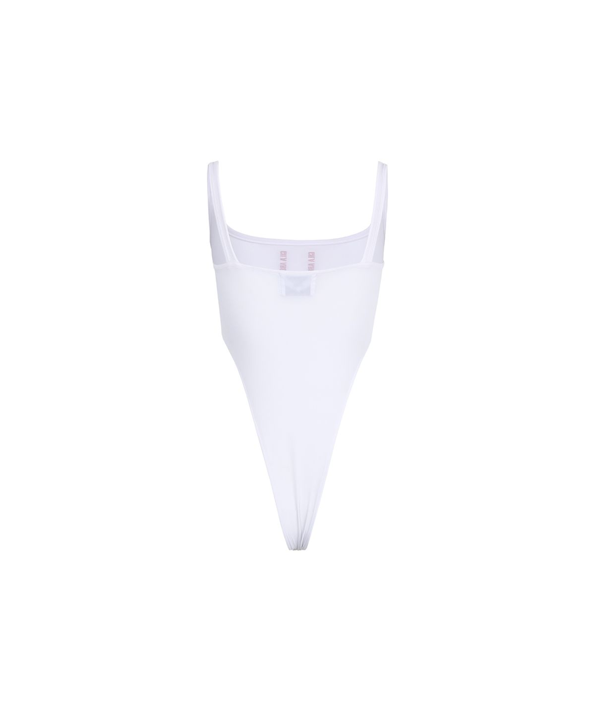 길라아카이브(GILAARCHIVE) VATICAL LOGO BODY SUIT_WHITE
