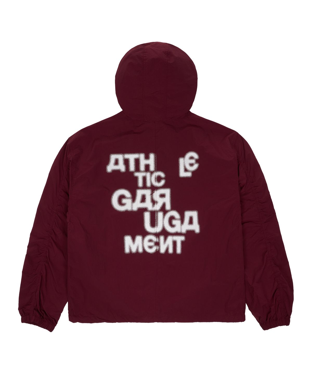 유니버스 가먼트(UNIVERSE GARMENT) 데일리 후드 윈드 브레이커 점퍼_BURGUNDY