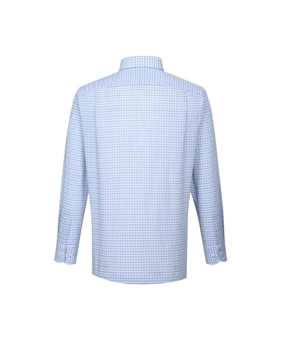 닥스셔츠(DAKS SHIRTS) 이지케어 린넨 마이크로체크 셔츠 레귤러핏_DLS1SHCL106B1
