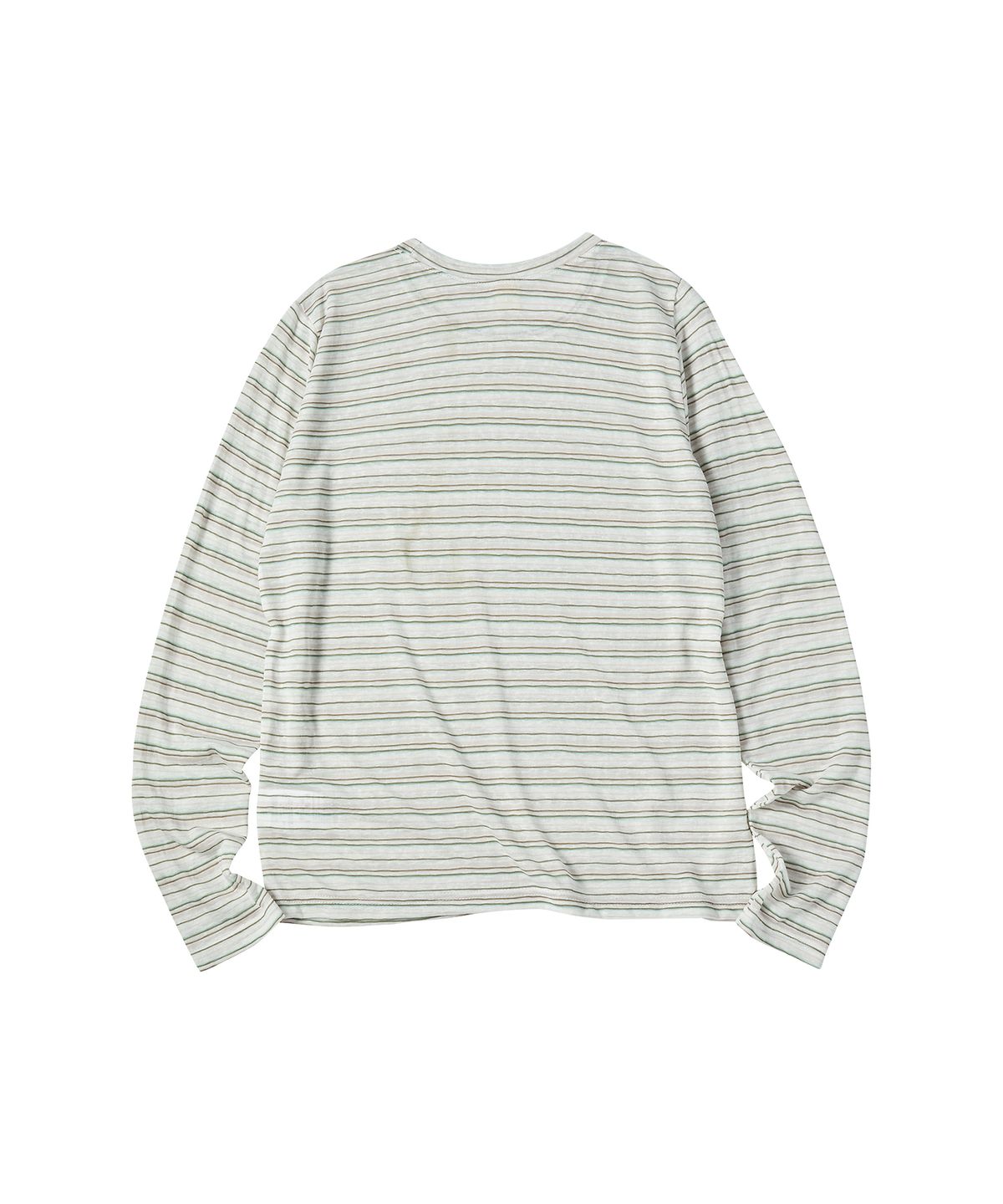 꼬모니노즈(COMONINOZ) W BEACH STRIPE T-SHIRT [PINK]