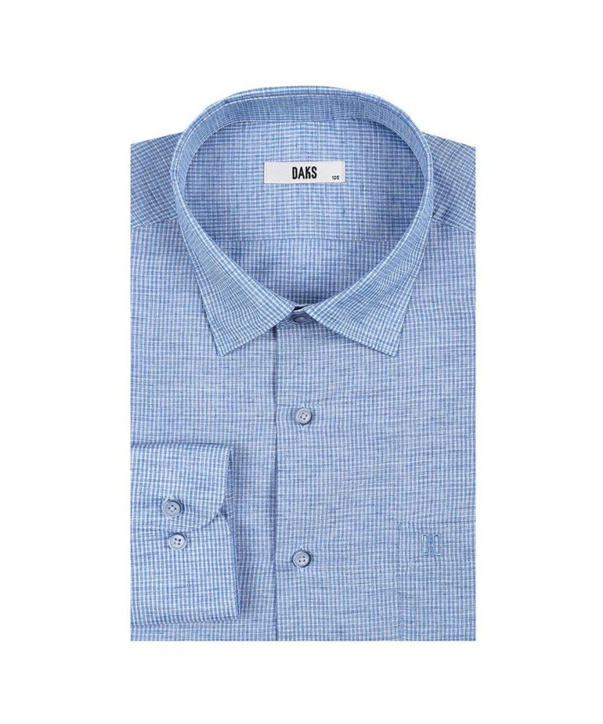 닥스셔츠(DAKS SHIRTS) 린넨혼방 마이크로패턴 캐주얼 셔츠_DLS3SHCL101B1