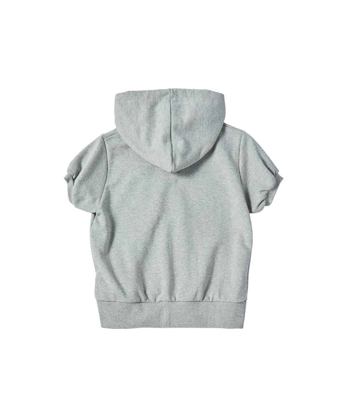 꼬모니노즈(COMONINOZ) W DOT HALF HOOD ZIP-UP [GRAY]