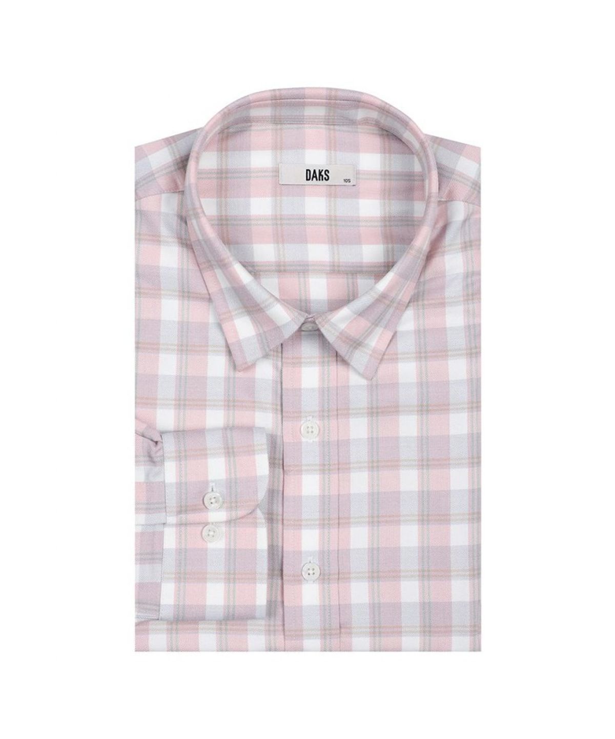닥스셔츠(DAKS SHIRTS) 울혼방 미디움체크 캐주얼 셔츠_DLP1SHCL103P1