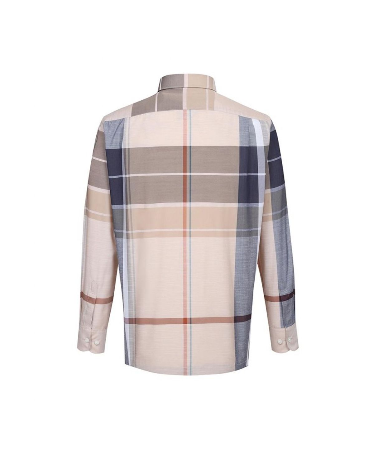 닥스셔츠(DAKS SHIRTS) 린넨혼방 이지케어 슈퍼빅체크 셔츠_DLS1SHCL101W1
