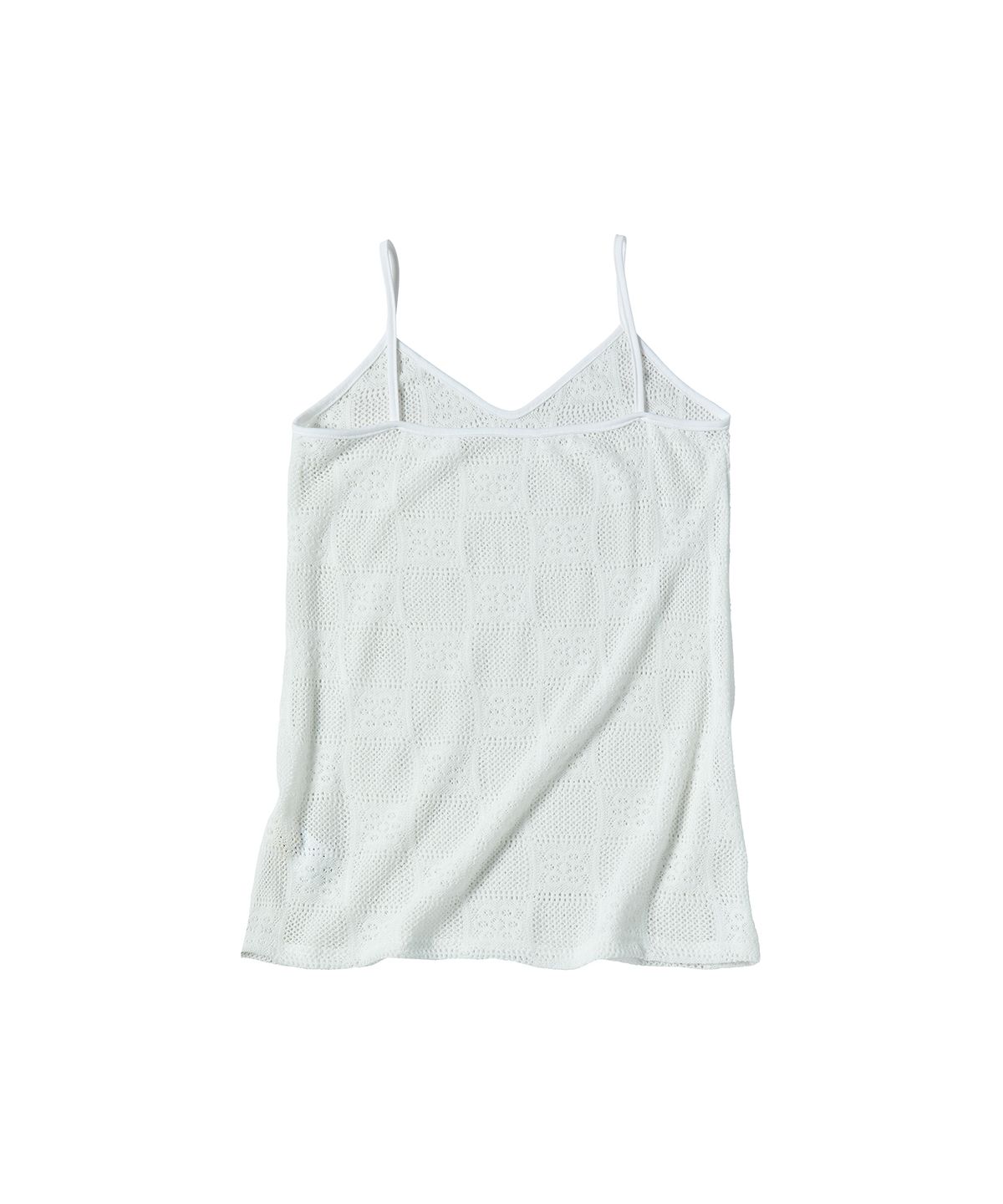 꼬모니노즈(COMONINOZ) W CROCHET SLEEVELESS ONE PIECE [IVORY]