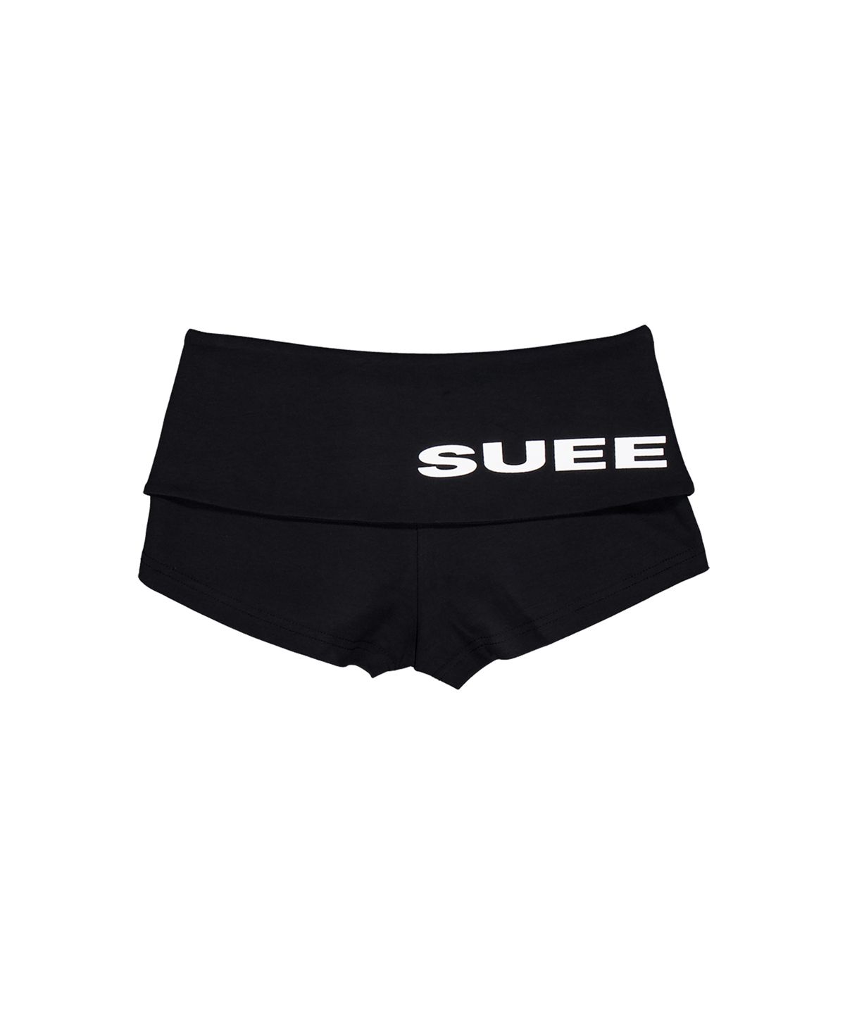 셋업이엑스이(SETUP-EXE) EYELET WAIST SHORT PANTS / BLACK