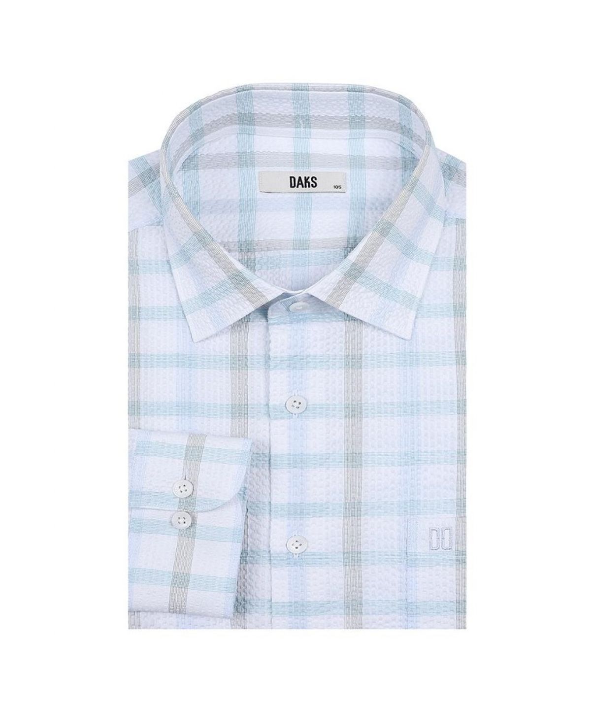 닥스셔츠(DAKS SHIRTS) 시어서커 스몰체크 캐주얼 셔츠_DLS1SHCL107A1