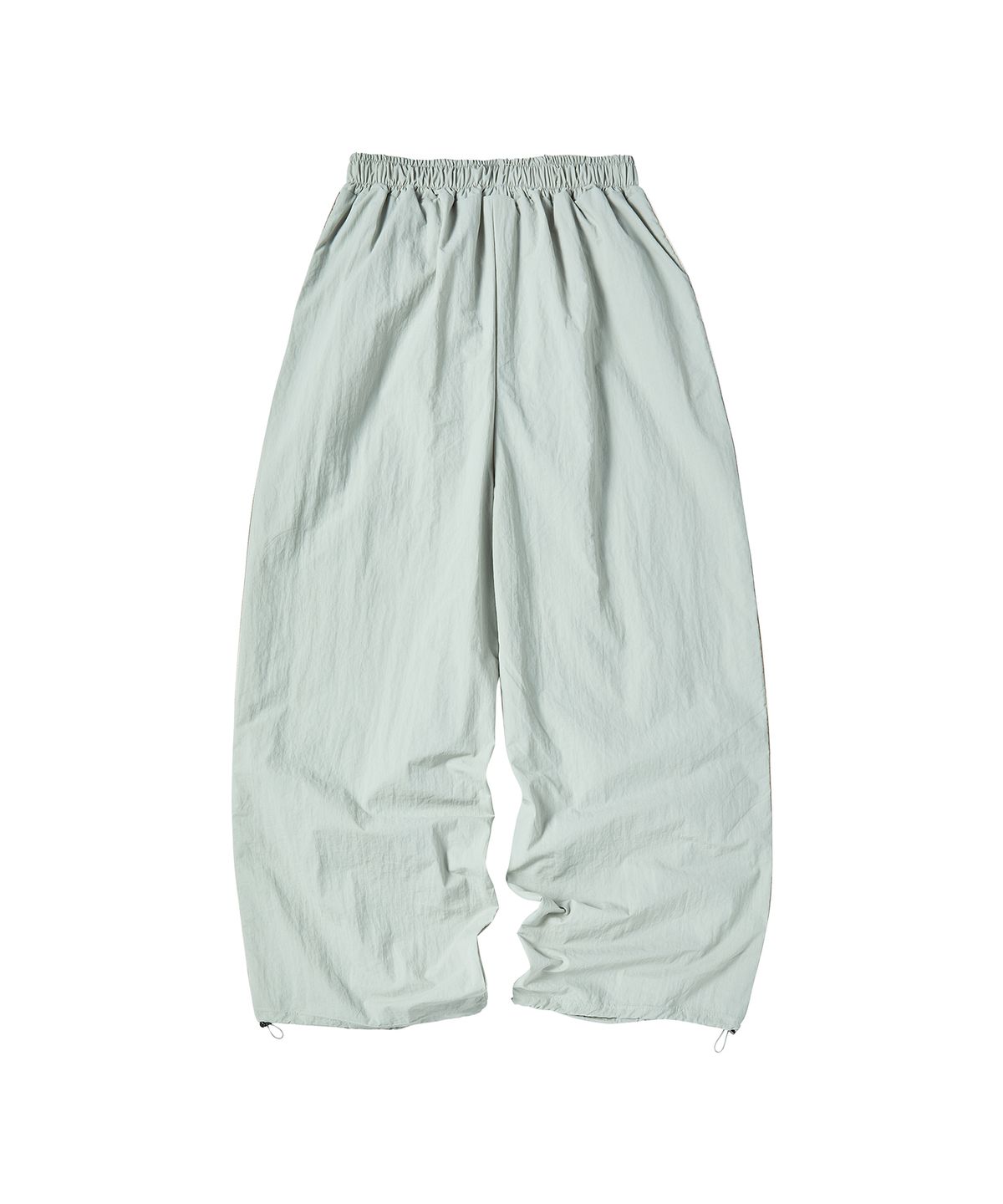 꼬모니노즈(COMONINOZ) W TAPE NYLON PANTS [LIGHT GRAY]