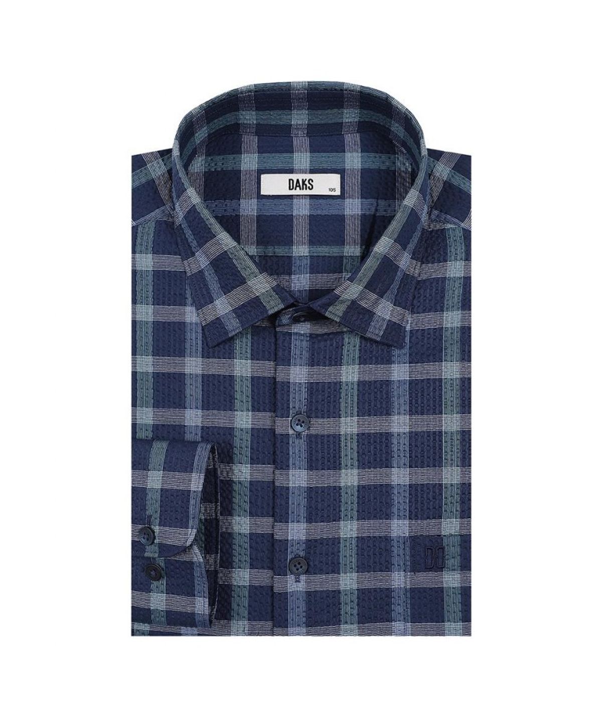 닥스셔츠(DAKS SHIRTS) 코튼100 스몰체크 캐주얼 셔츠_DLS1SHCL107N1
