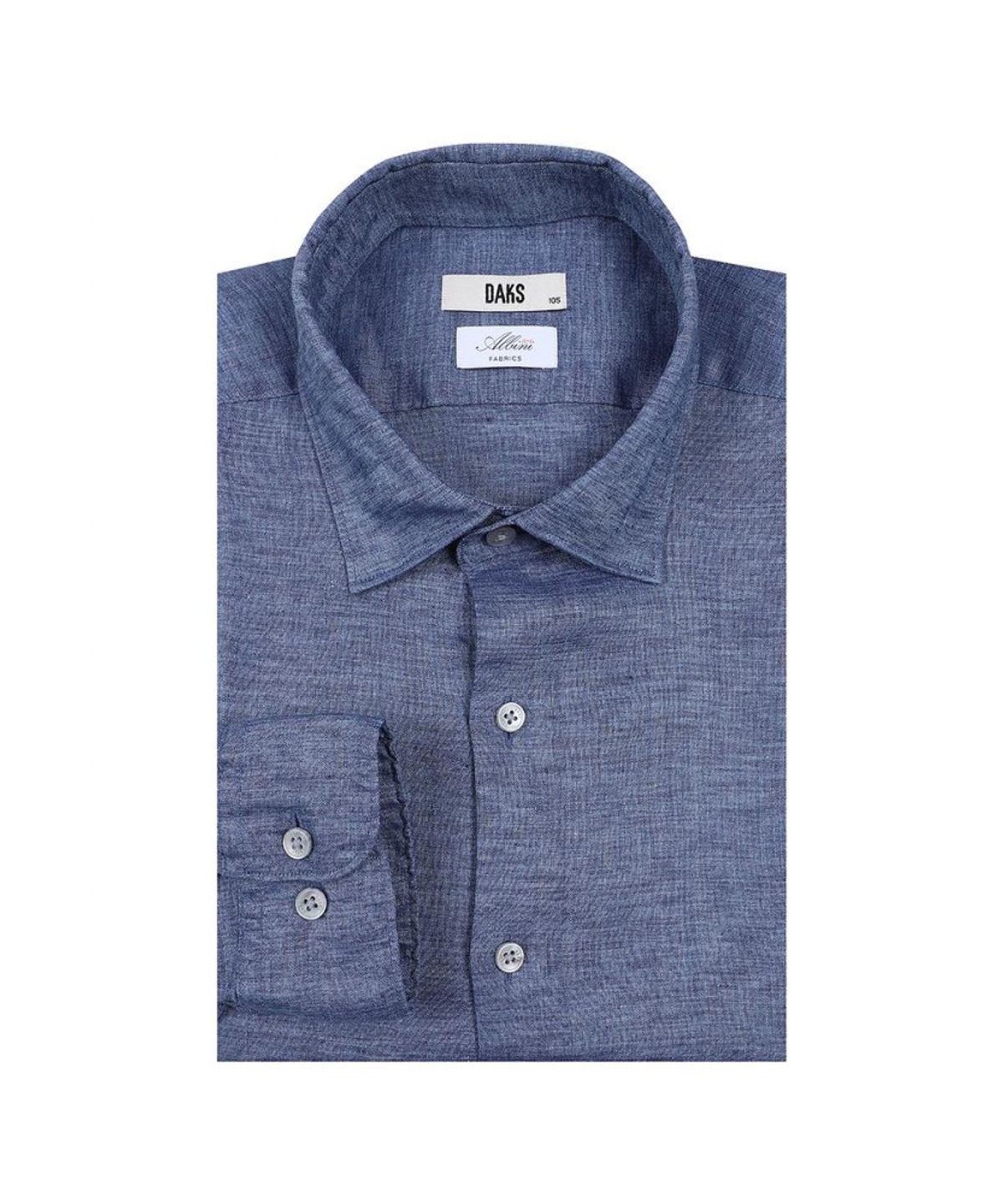 닥스셔츠(DAKS SHIRTS) 린넨 솔리드 캐주얼 컴포트슬림핏 셔츠_DLS1SHCL201N1