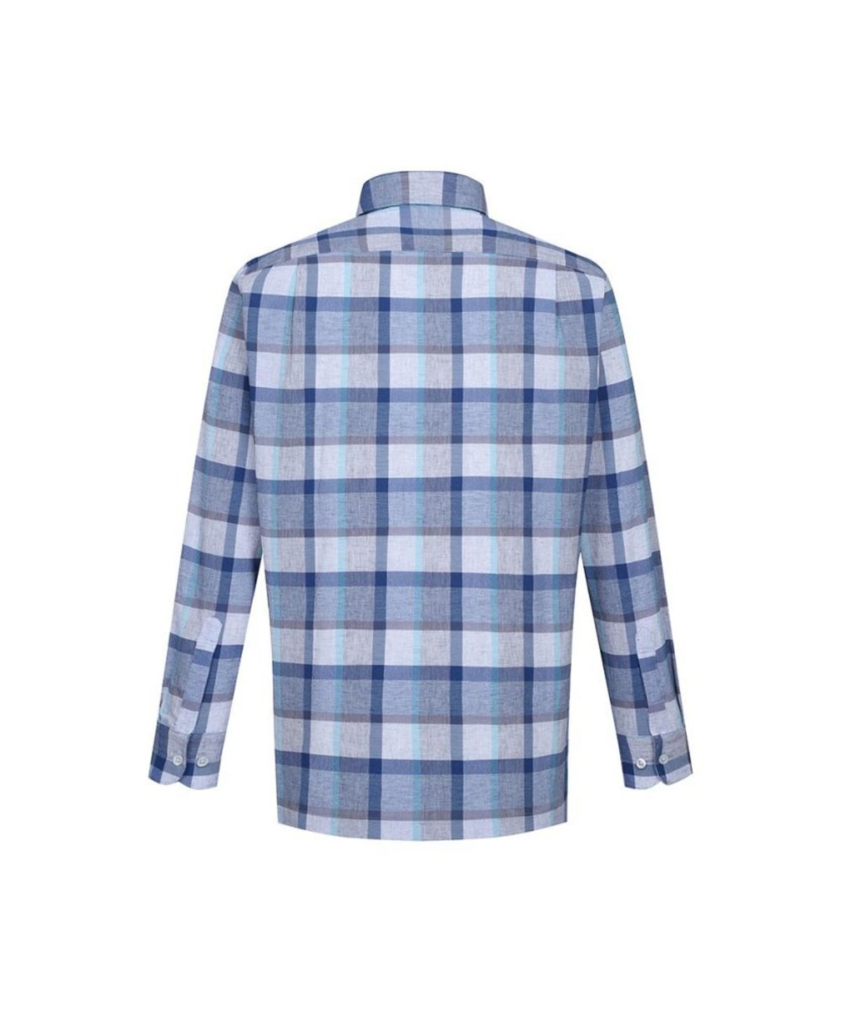 닥스셔츠(DAKS SHIRTS) 린넨혼방 라지체크 캐주얼 셔츠_DLS3SHCL131B1