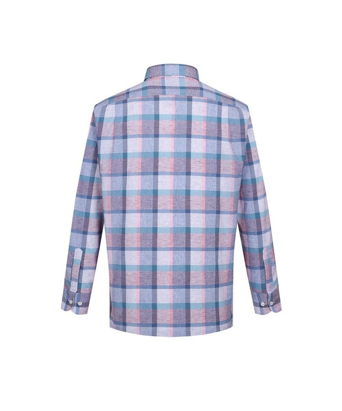 닥스셔츠(DAKS SHIRTS) 린넨혼방 라지체크 캐주얼 셔츠_DLS3SHCL131P1