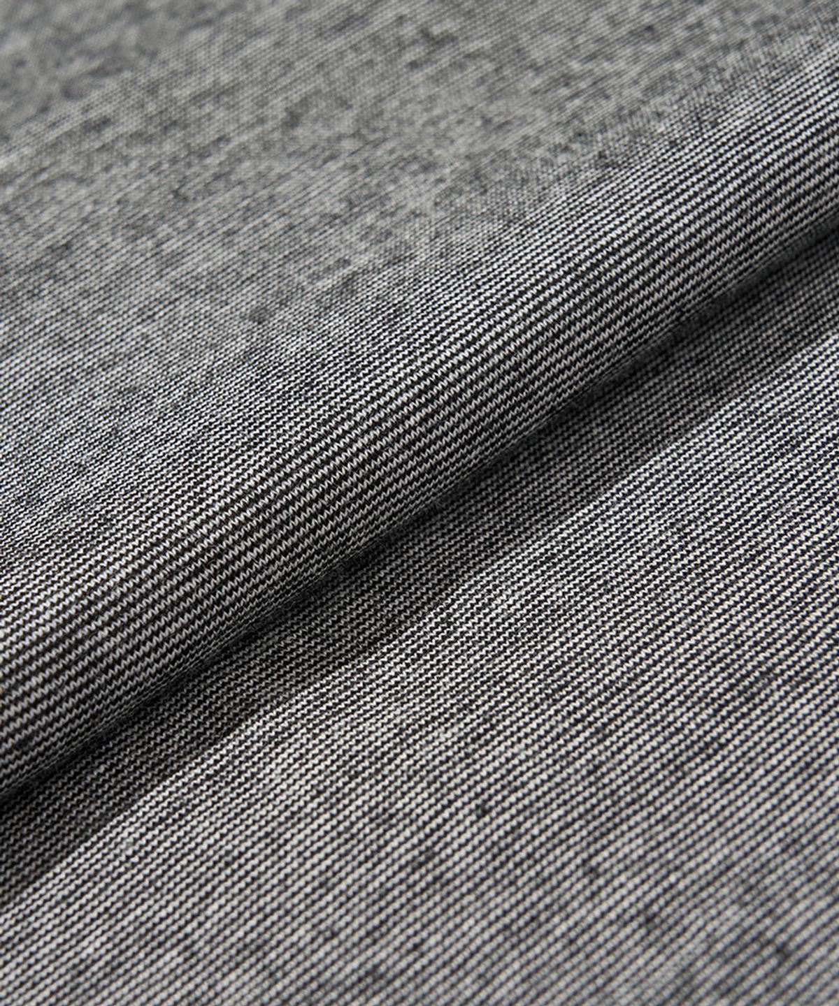 히즈핸더(HISHANDER) FINE STRIPE S/S TEE BLACK