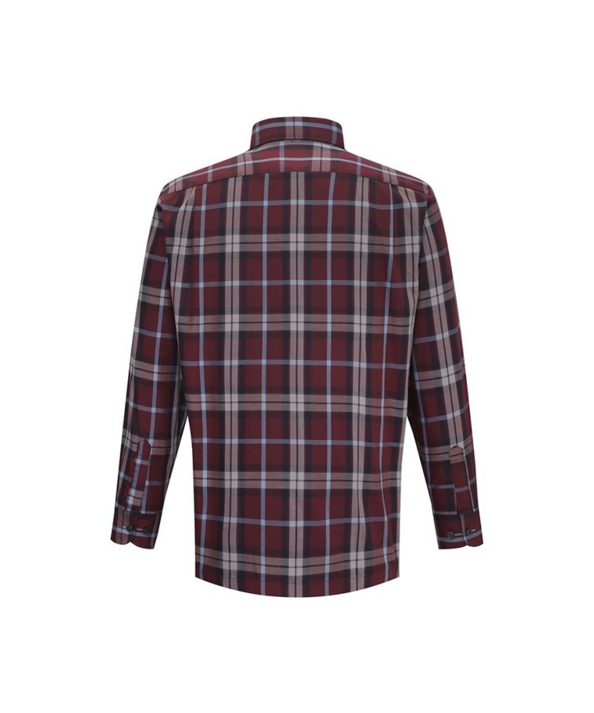 닥스셔츠(DAKS SHIRTS) 면혼방 미디움 체크 캐주얼 셔츠 레귤러핏 레드_DLA2SHCL120R1