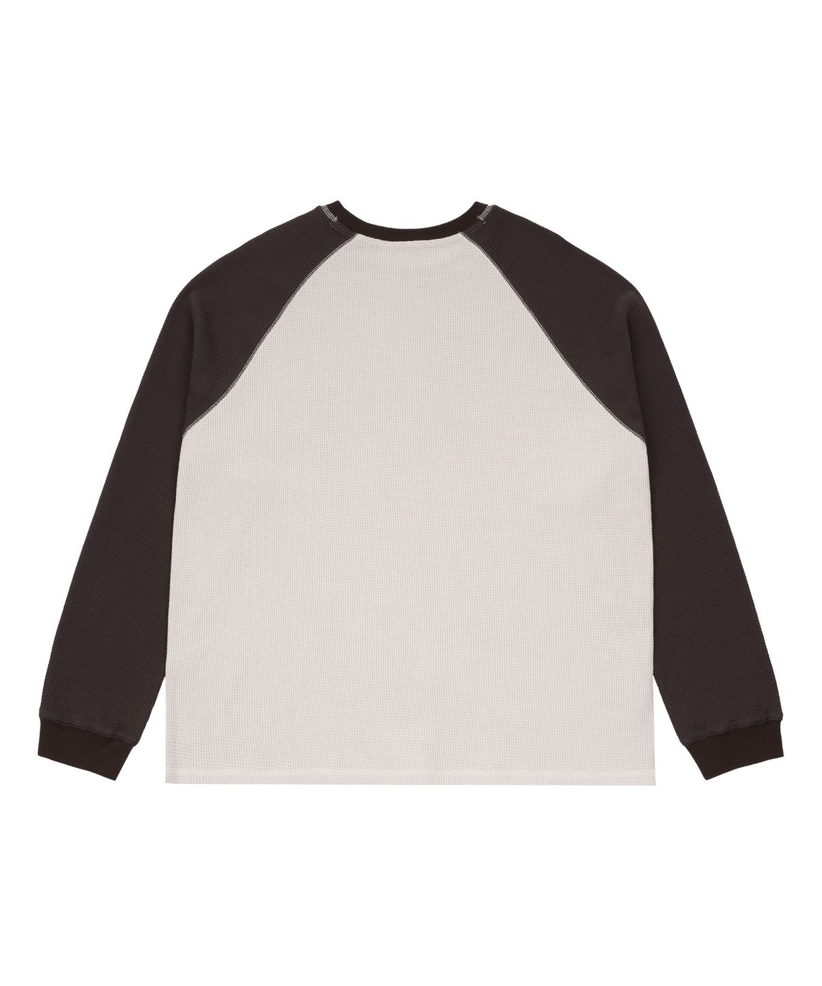 유니버스 가먼트(UNIVERSE GARMENT) HTG 와플 라글랑 티셔츠_BEIGE