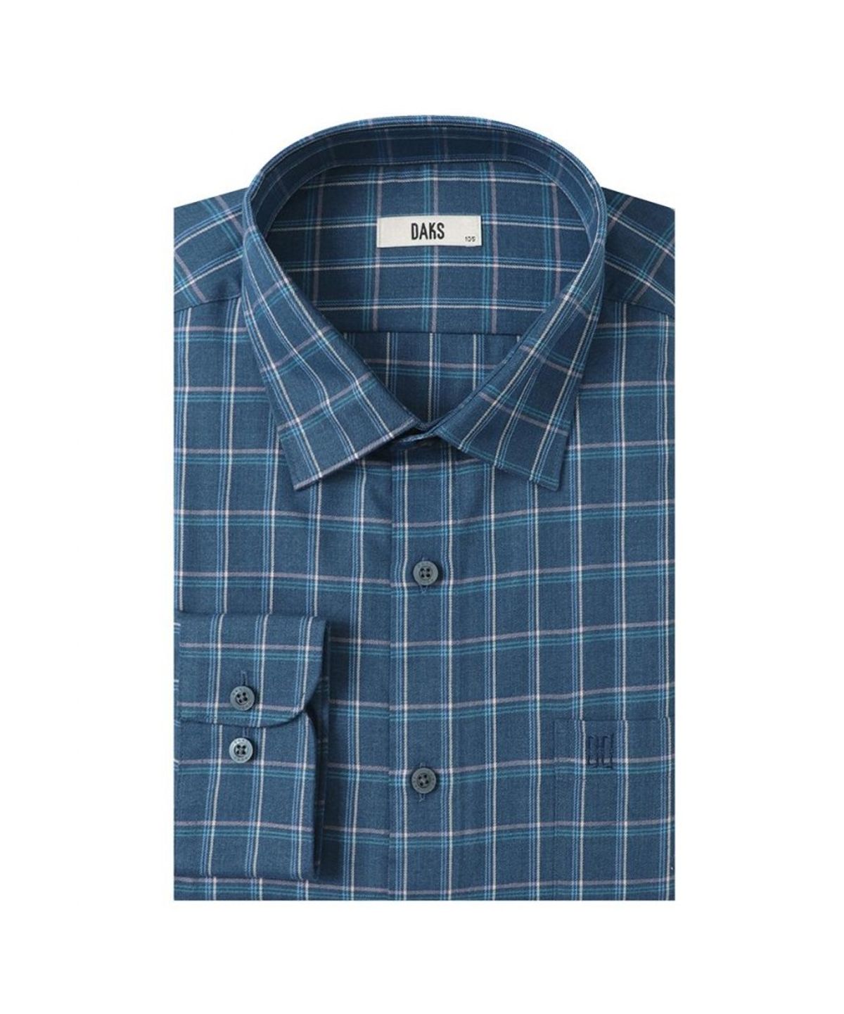닥스셔츠(DAKS SHIRTS) 면혼방 스몰 체크 캐주얼 긴팔셔츠_DLA2SHCL111N1