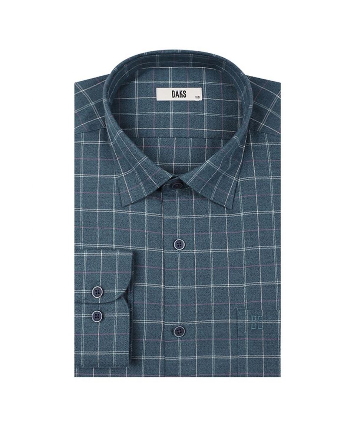 닥스셔츠(DAKS SHIRTS) 면혼방 스몰 체크 캐주얼 셔츠 레귤러핏_DLA2SHCL112E1