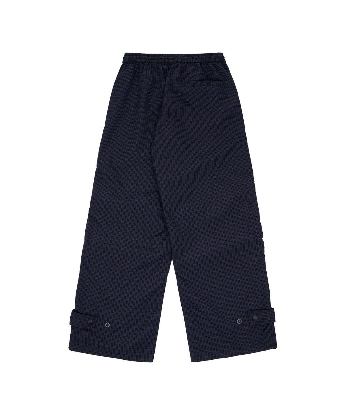 유니버스 가먼트(UNIVERSE GARMENT) 체크 파라슈트 팬츠_NAVY