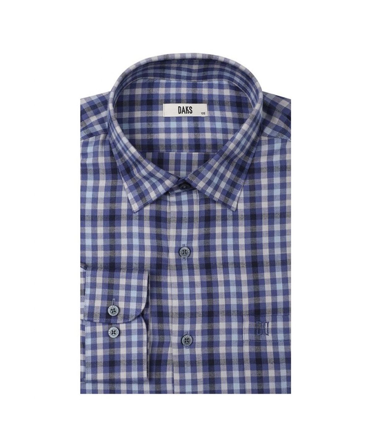 닥스셔츠(DAKS SHIRTS) 면혼방 스몰 체크 캐주얼 셔츠 레귤러핏_DLA2SHCL114N1