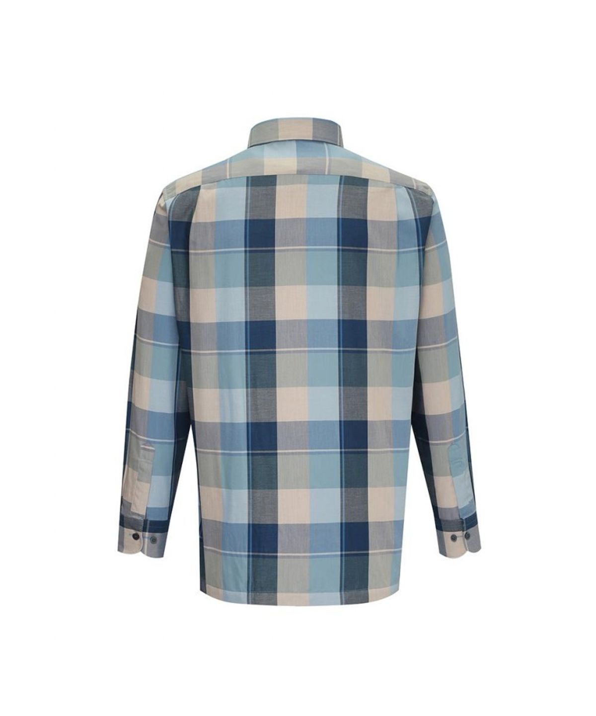 닥스셔츠(DAKS SHIRTS) 면혼방 빅 체크 캐주얼 셔츠 레귤러핏_DLA2SHCL144B1