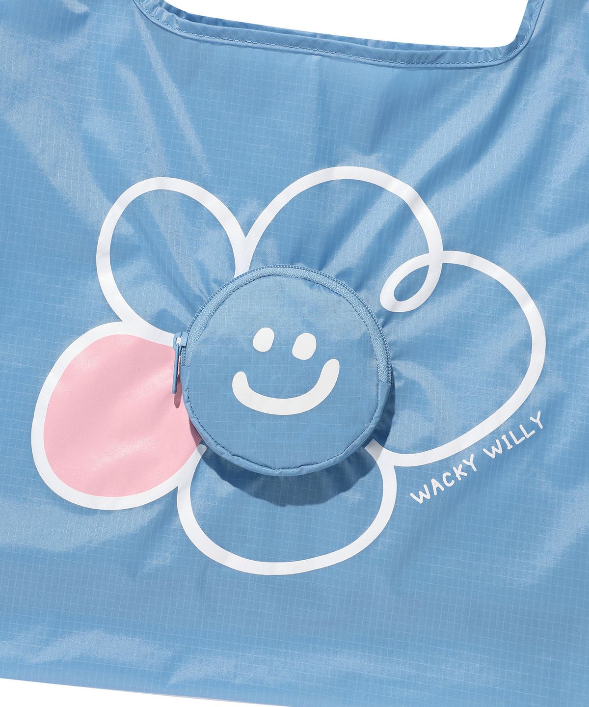 와키윌리(WACKY WILLY) 릴리 패커블 백 스카이블루