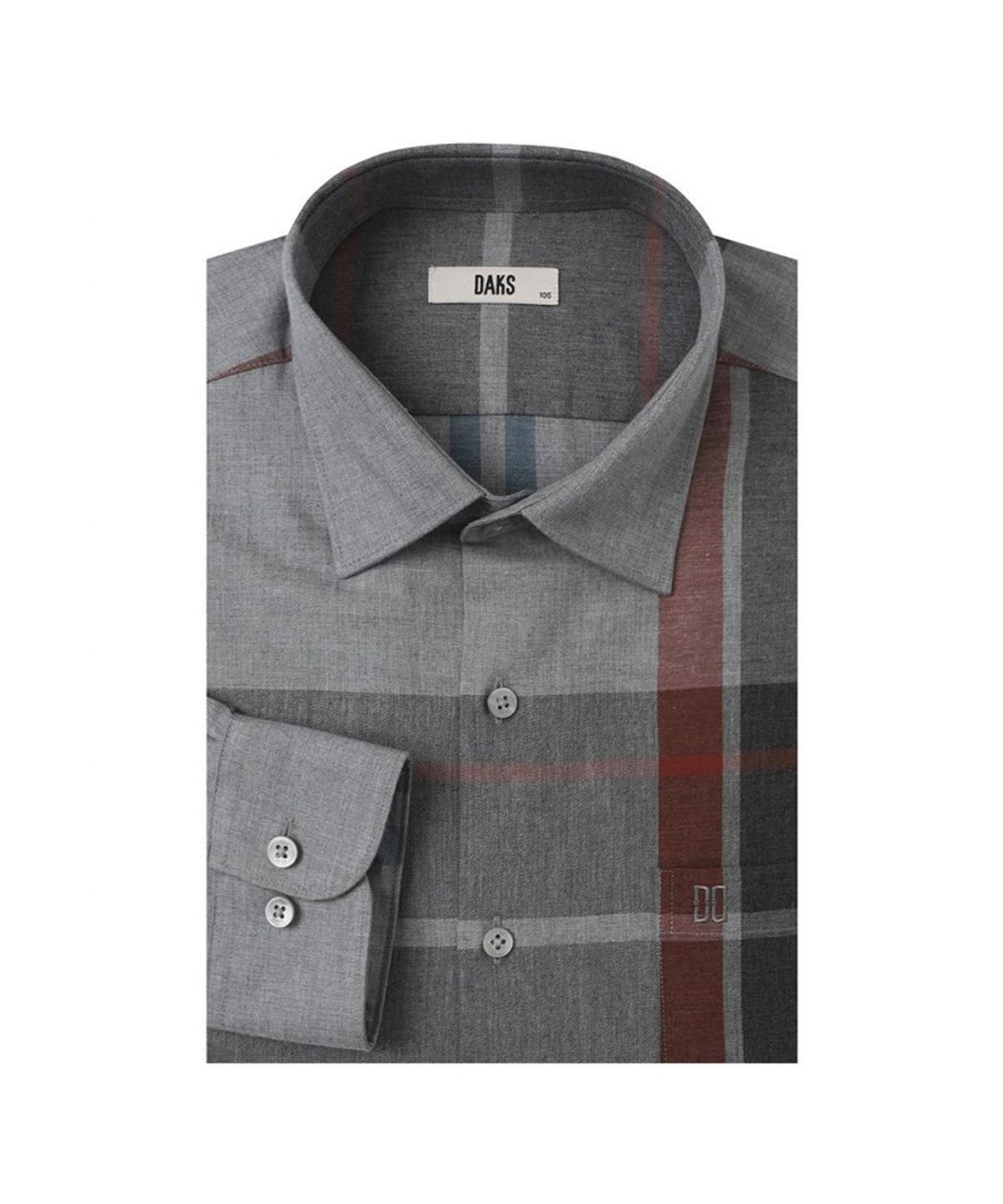 닥스셔츠(DAKS SHIRTS) 이지케어 면혼방 슈퍼빅체크 셔츠 레귤러핏_DLA1SHCL101G1
