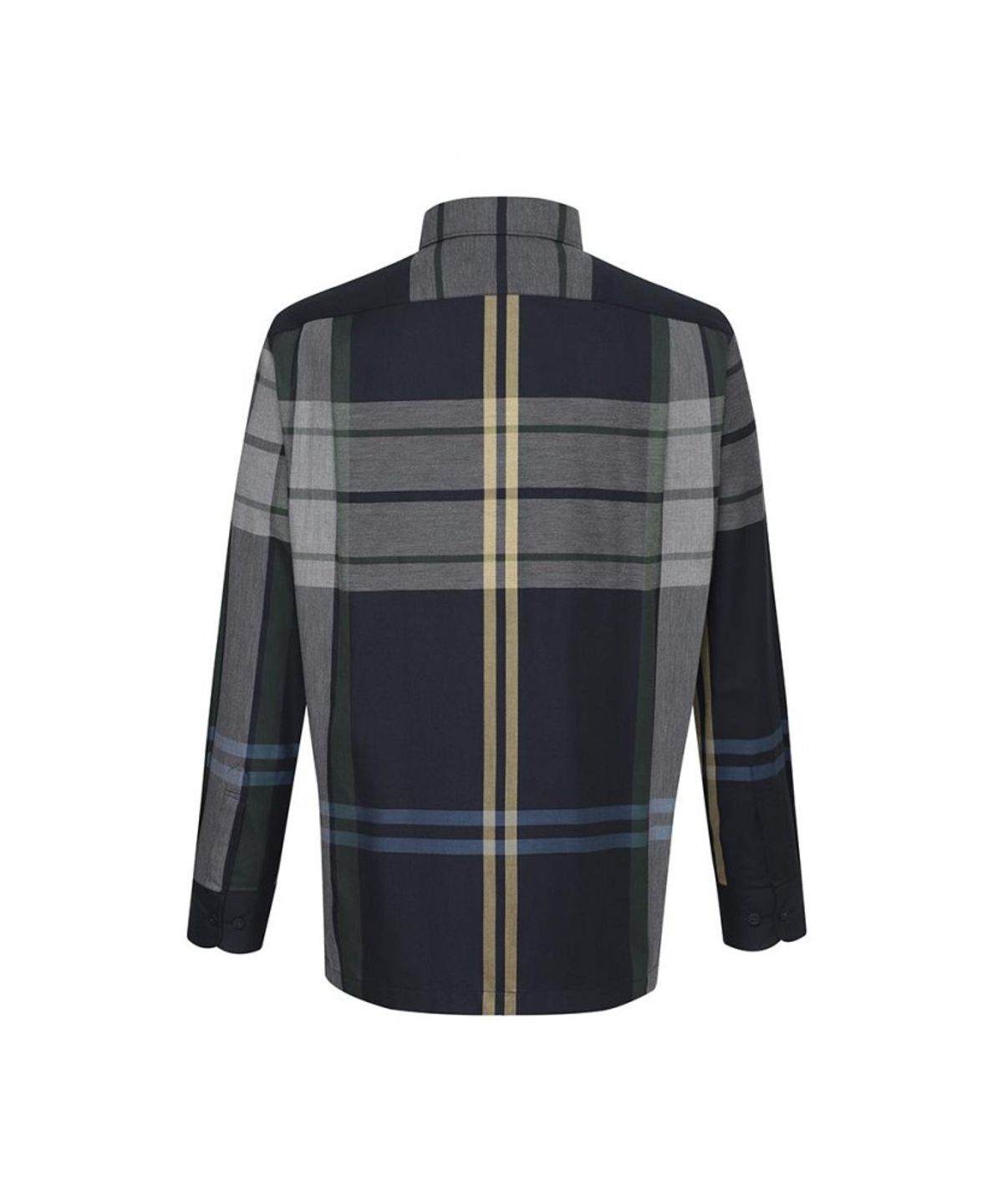 닥스셔츠(DAKS SHIRTS) 이지케어 면혼방 슈퍼빅체크 셔츠 레귤러핏_DLA1SHCL101N1