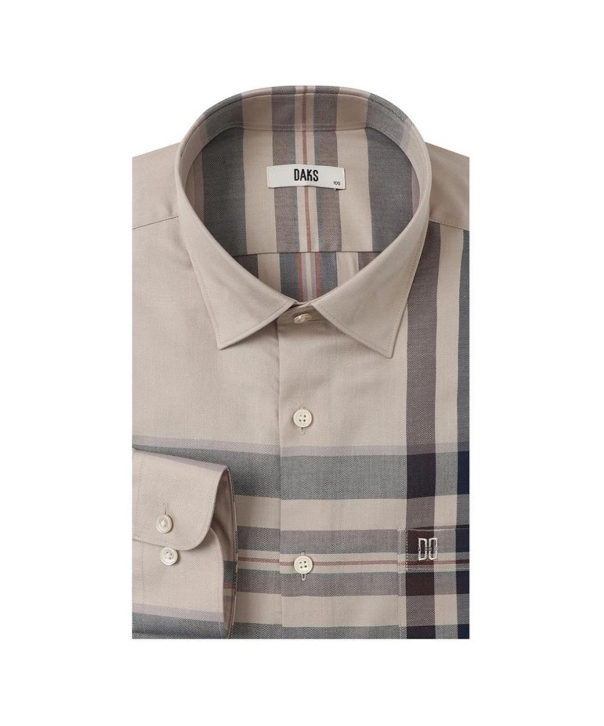 닥스셔츠(DAKS SHIRTS) 이지케어 면혼방 슈퍼빅체크 셔츠 레귤러핏_DLA1SHCL102I1