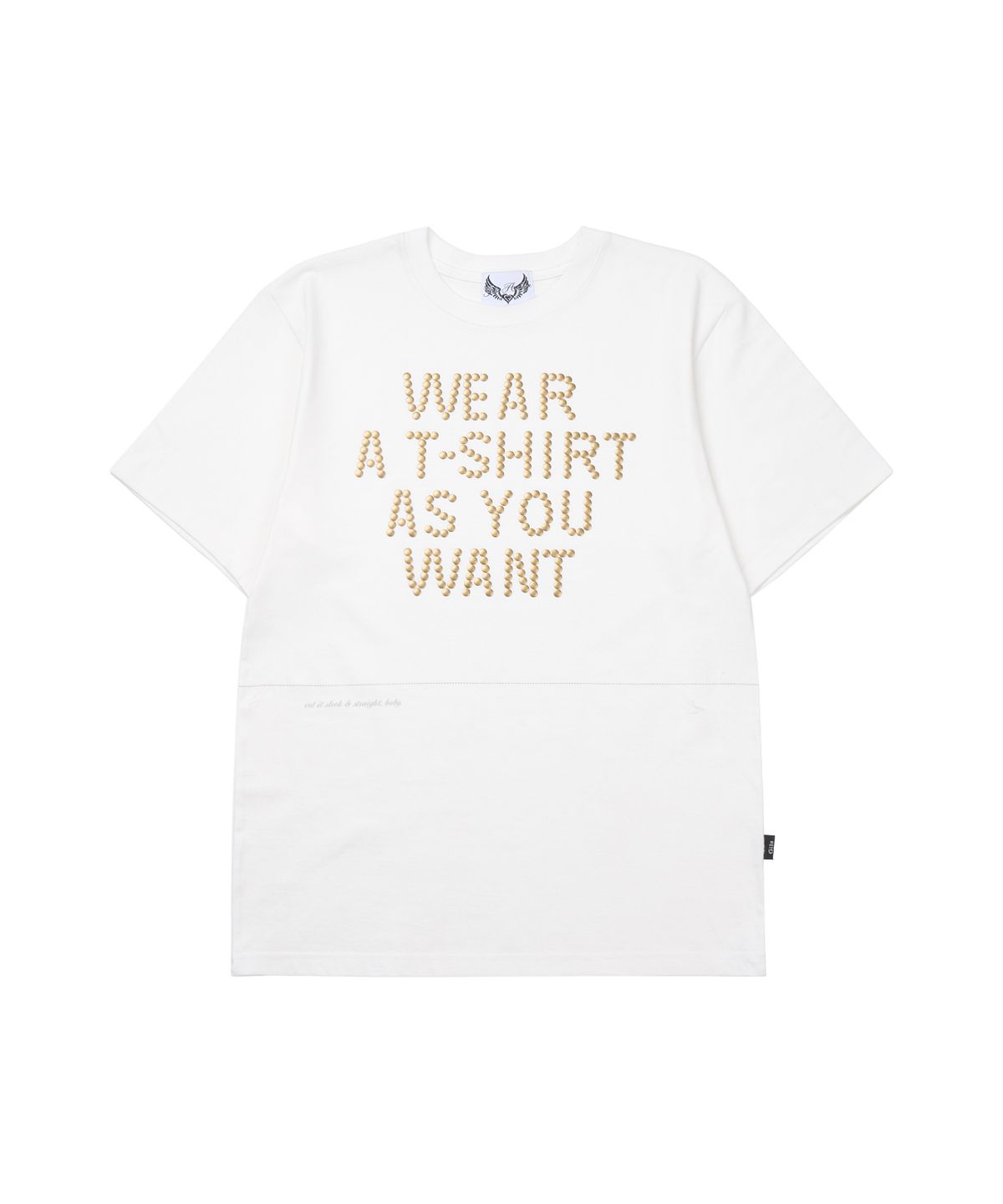 길라아카이브(GILAARCHIVE) D.I.Y CUT-OFF OVERSIZE T-SHIRTS_WHITE