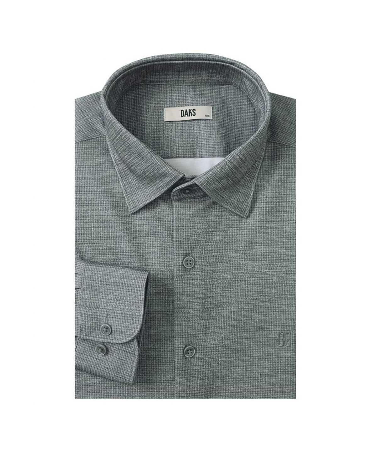 닥스셔츠(DAKS SHIRTS) 노케어 져지 프린트 캐주얼 셔츠_DLA3SHCL101G1
