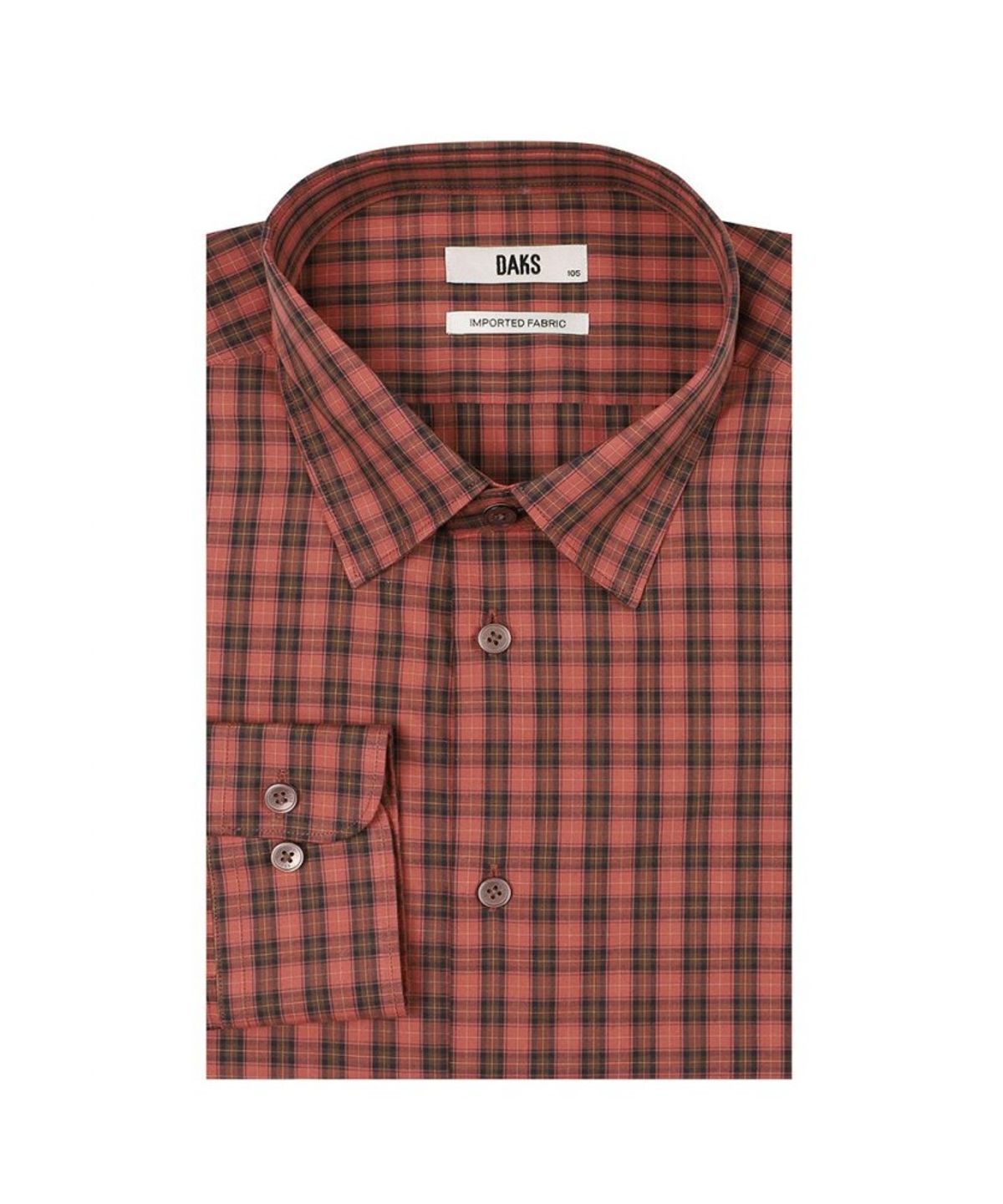 닥스셔츠(DAKS SHIRTS) 면100 스몰 체크 캐주얼 셔츠 레귤러핏_DLA1SHCL207W1