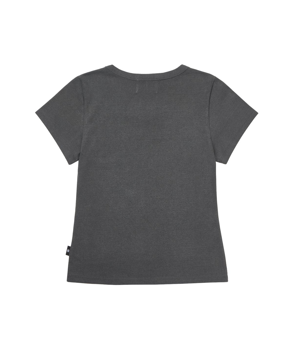 길라아카이브(GILAARCHIVE) DANGER GIRL CROP T-SHIRTS_CHARCOAL