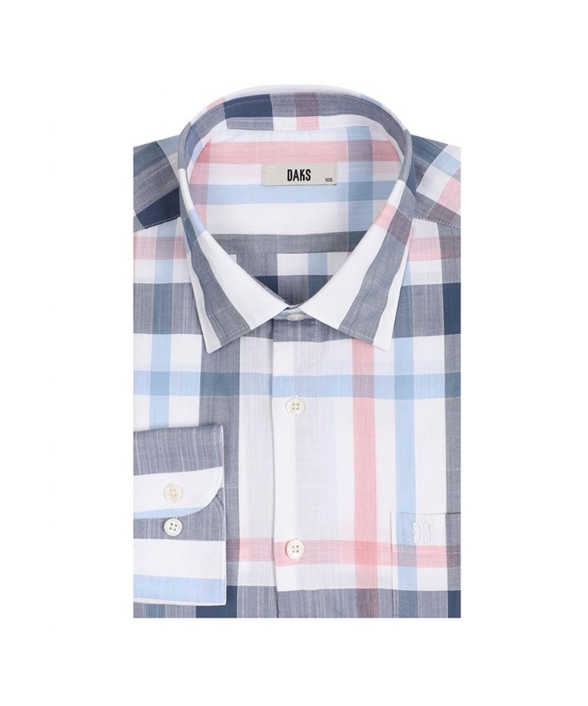 닥스셔츠(DAKS SHIRTS) 면혼방 스트레치 빅체크 캐주얼셔츠 레귤러핏_DLS2SHCL450A1