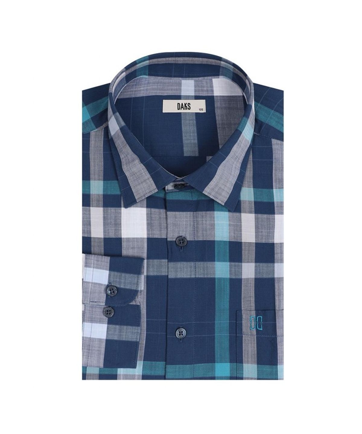 닥스셔츠(DAKS SHIRTS) 면혼방 스트레치 빅체크 캐주얼셔츠 레귤러핏_DLS2SHCL450N1