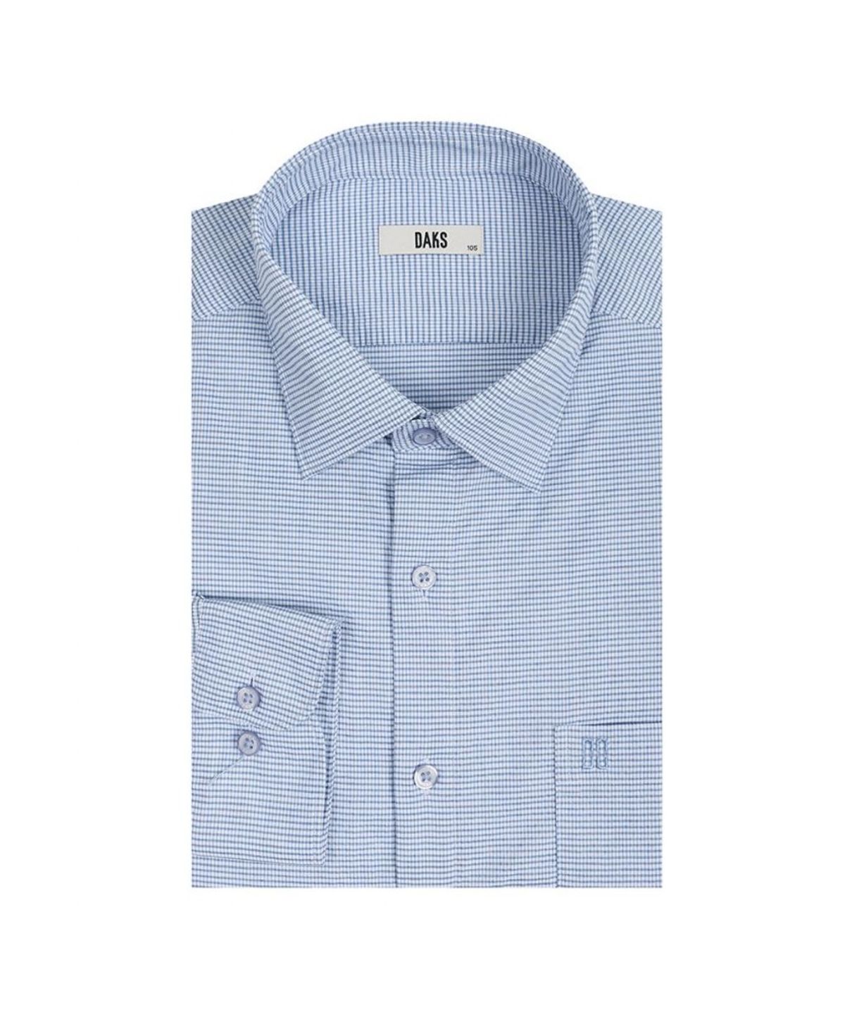 닥스셔츠(DAKS SHIRTS) 면혼방 스트레치 마이크로체크패턴 캐주얼셔츠 레귤러핏_DLS2SHCL403B1