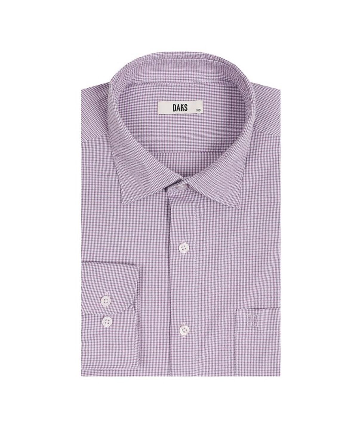 닥스셔츠(DAKS SHIRTS) 면혼방 스트레치 마이크로체크패턴 캐주얼셔츠 레귤러핏_DLS2SHCL403V1