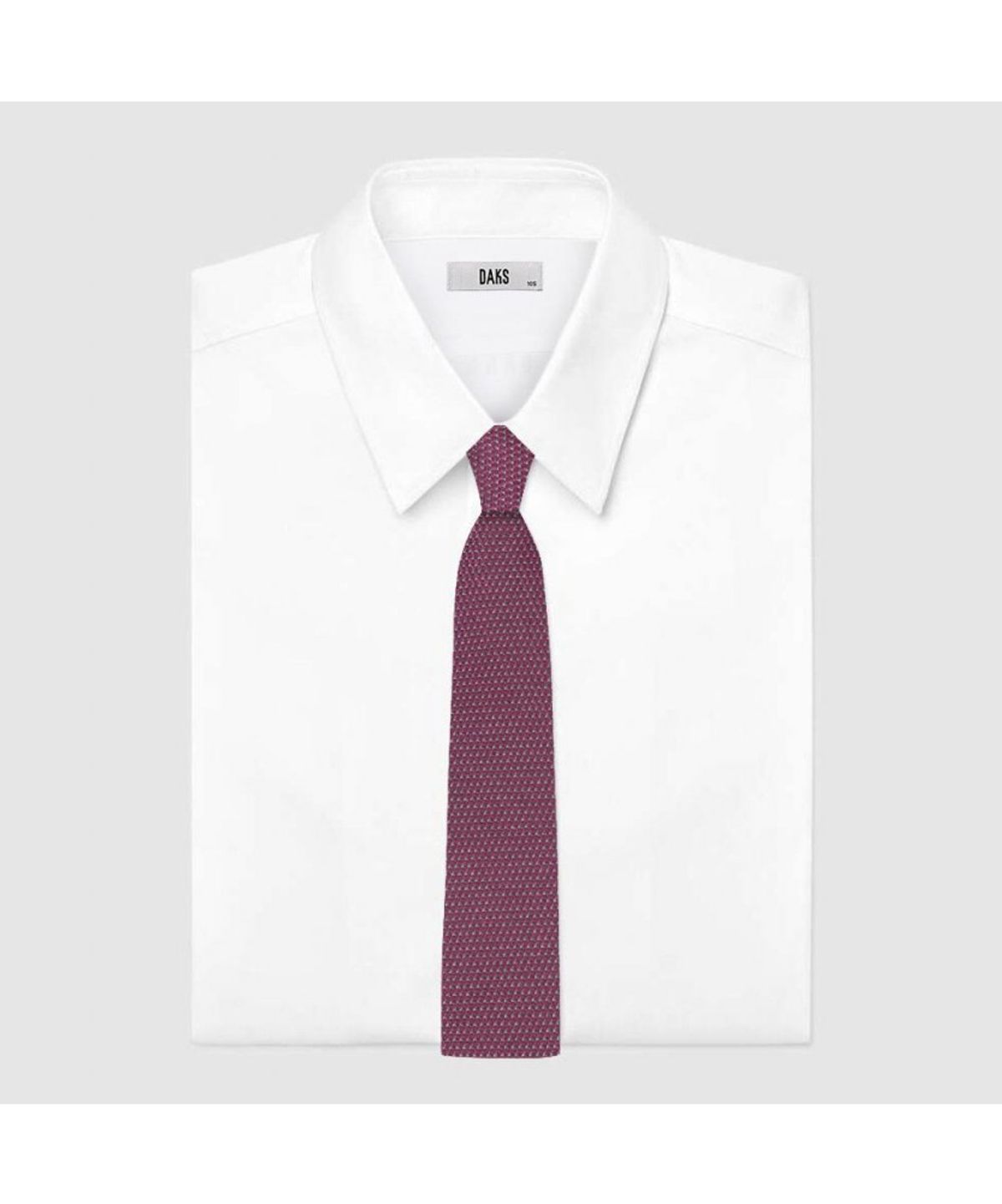 닥스셔츠(DAKS SHIRTS) 마이크로 패턴 올오버 넥타이 바이올렛_DLF1ACF1229V1