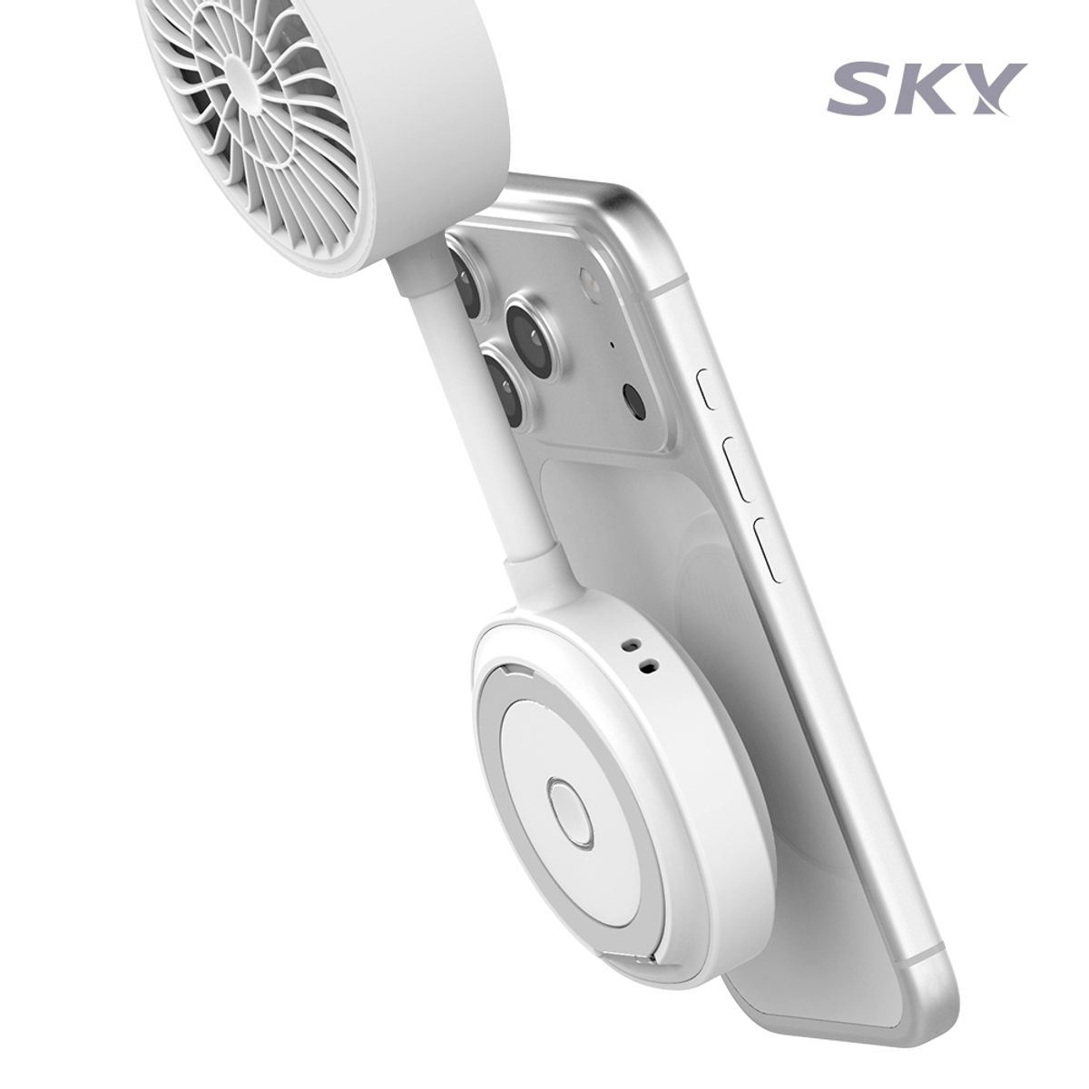 스카이 케어(SKY CARE) 윈드 맥세이프 핸즈프리 휴대용 선풍기