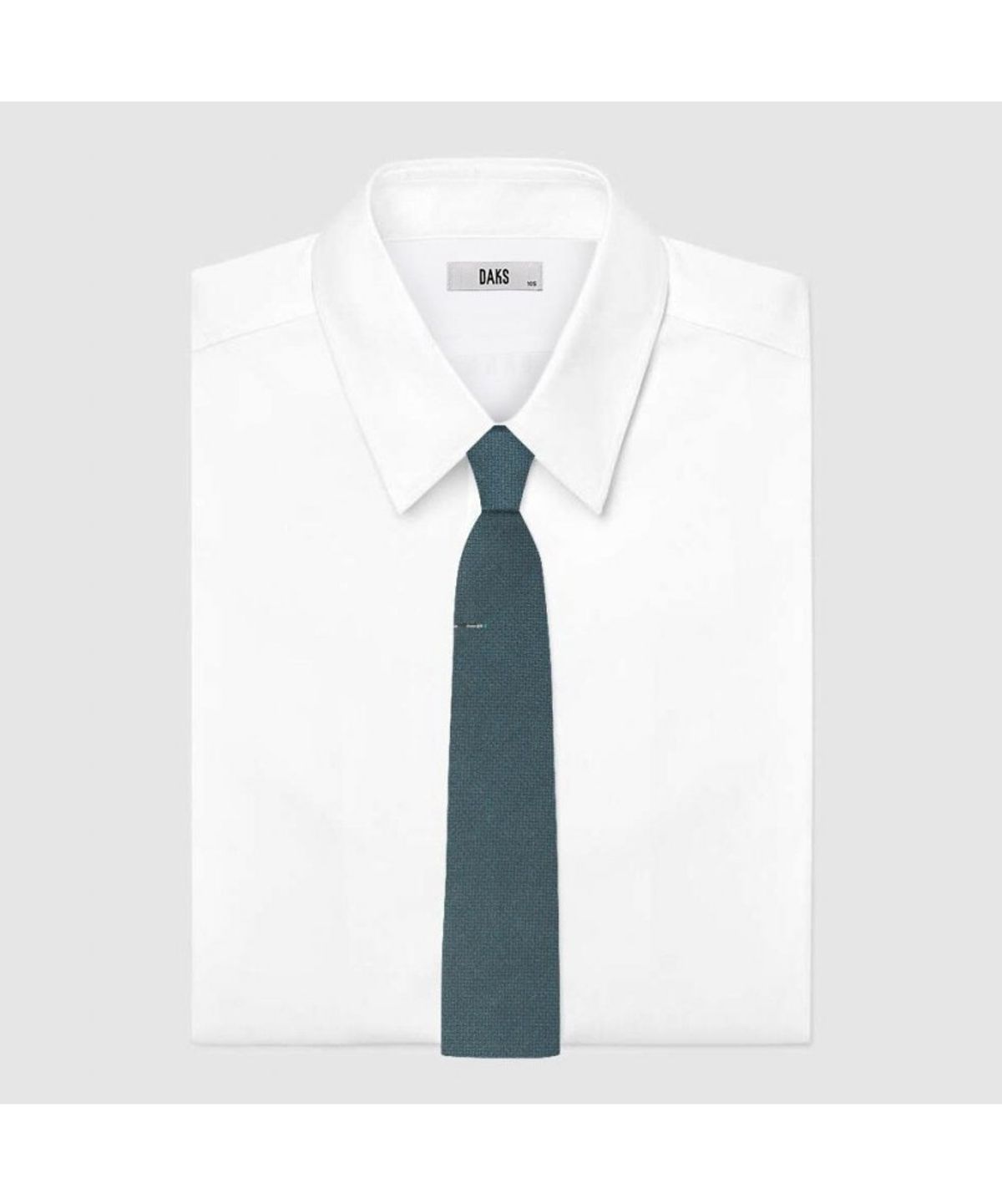 닥스셔츠(DAKS SHIRTS) 스몰 큐빅 원포인트 넥타이 그린_DLF1ACF1201E1