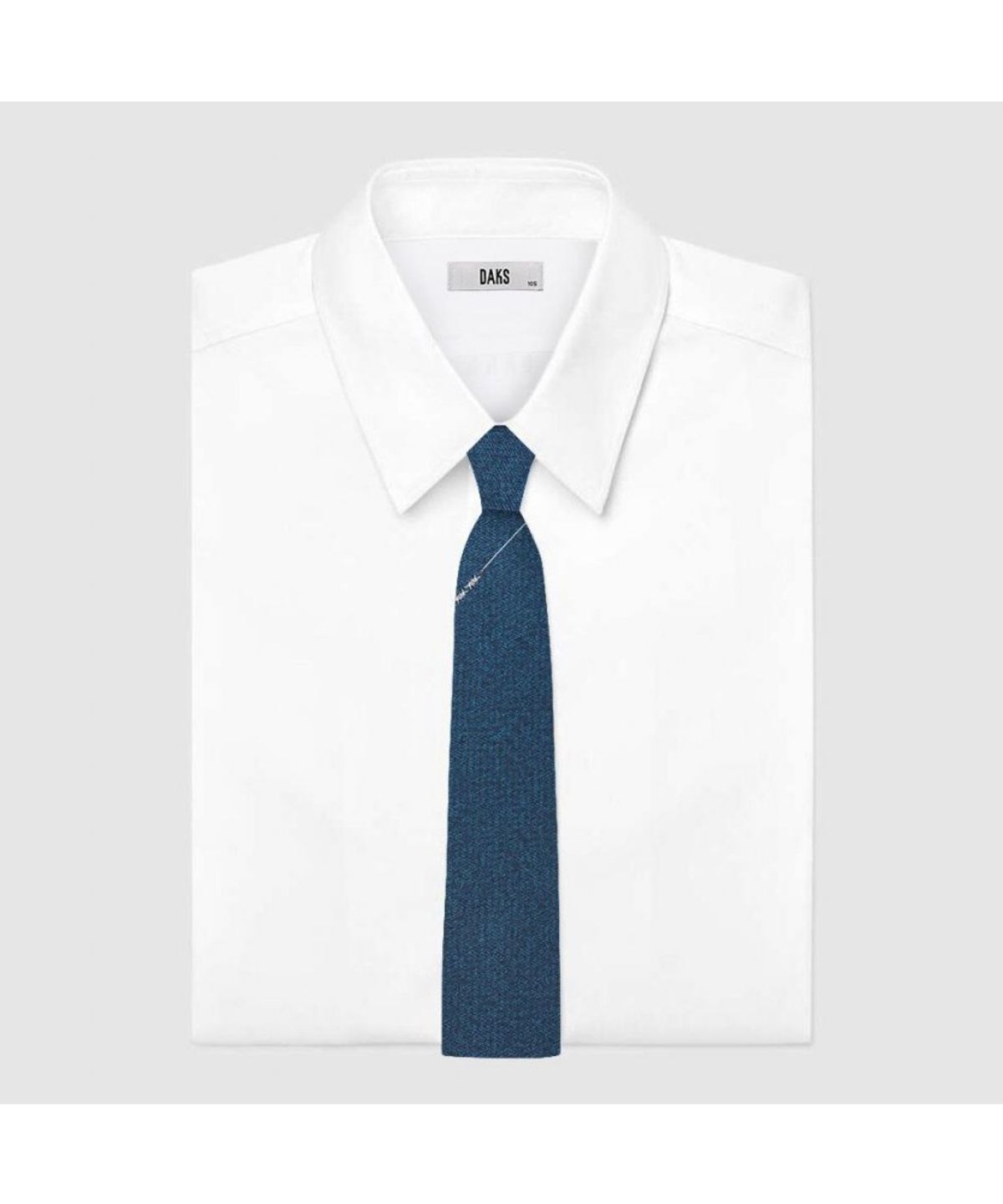 닥스셔츠(DAKS SHIRTS) 실크혼방 큐빅 원포인트 넥타이 민트_DLF1ACF1204M1
