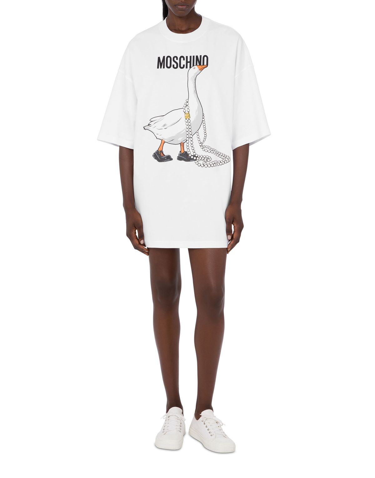 모스키노(MOSCHINO) 구스 헤비 코튼 드레스