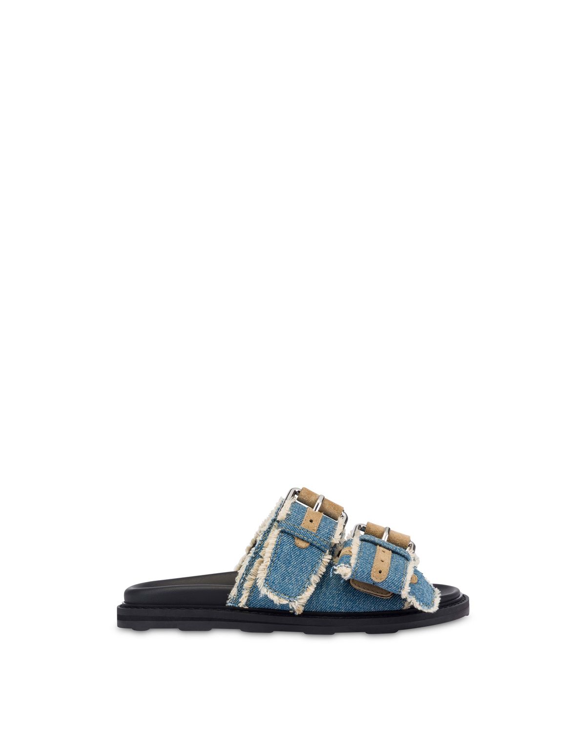모스키노(MOSCHINO) 데님 샌들_우먼
