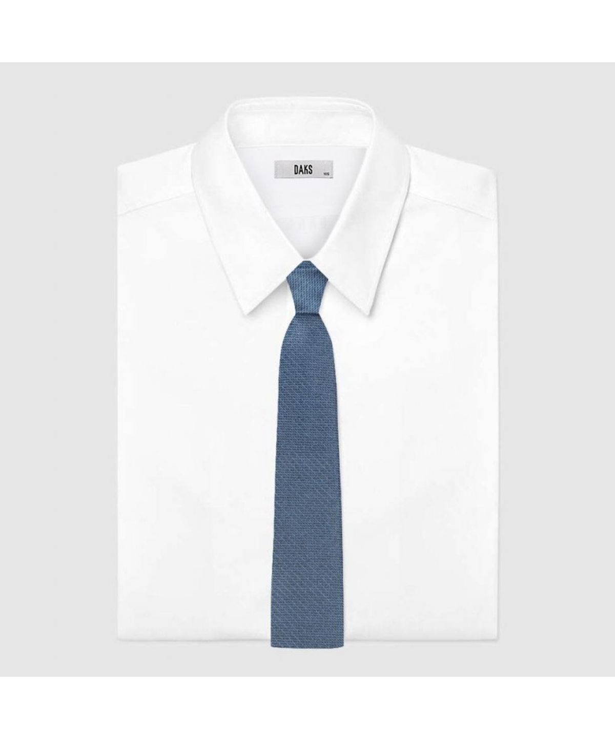 닥스셔츠(DAKS SHIRTS) 실크100 솔리드 자카드 슬림 넥타이_DLF1ACF1281B1